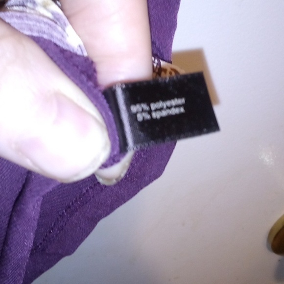 NWOT - The Limited - Flowy Brown Decorative Sleeveless Top - Size Medium - Picture 5 of 7